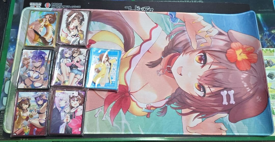 戌神ころね スリーブ プレイマット