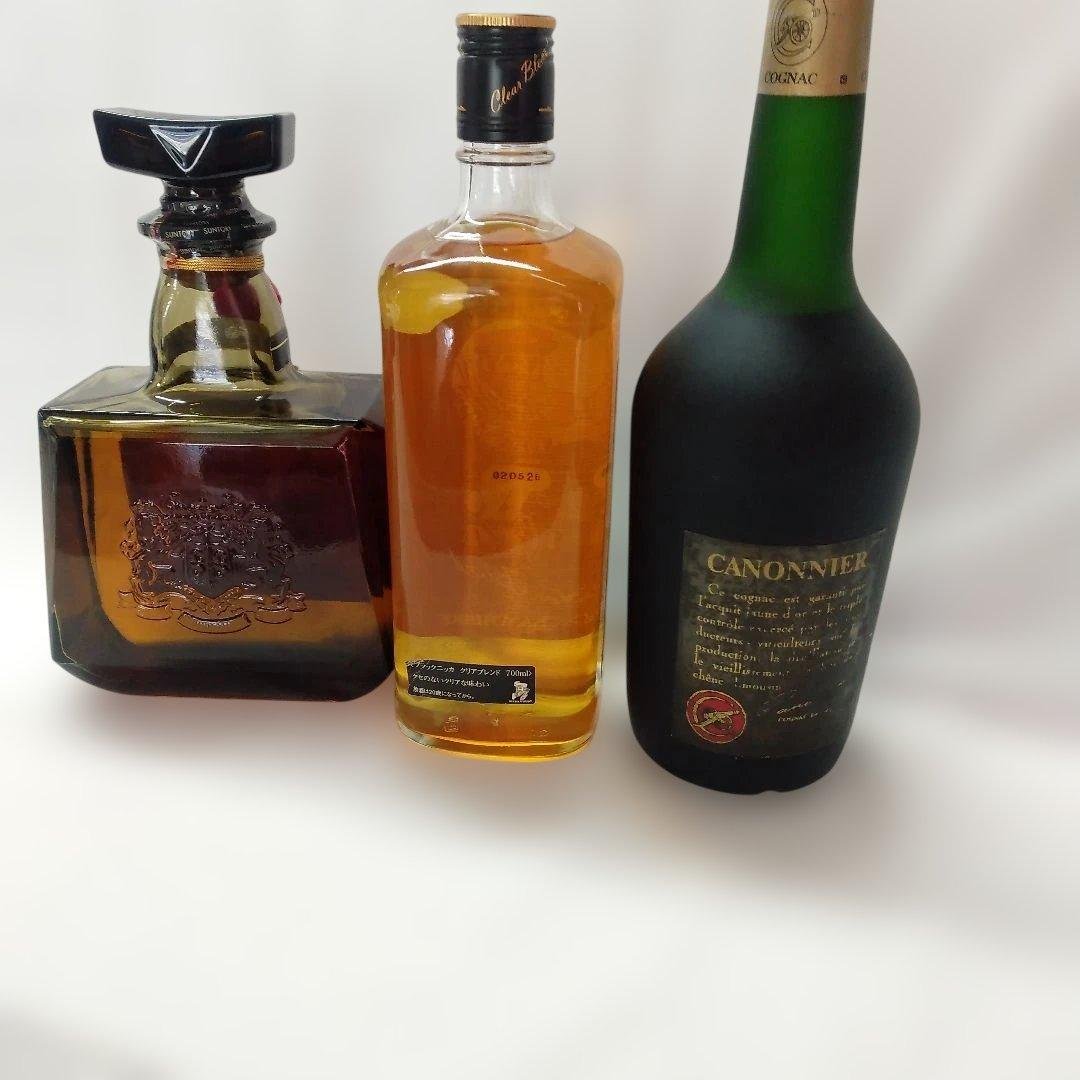 (古酒）サントリー ロイヤル ブラックニッカ ナポレオン XO 3本セット