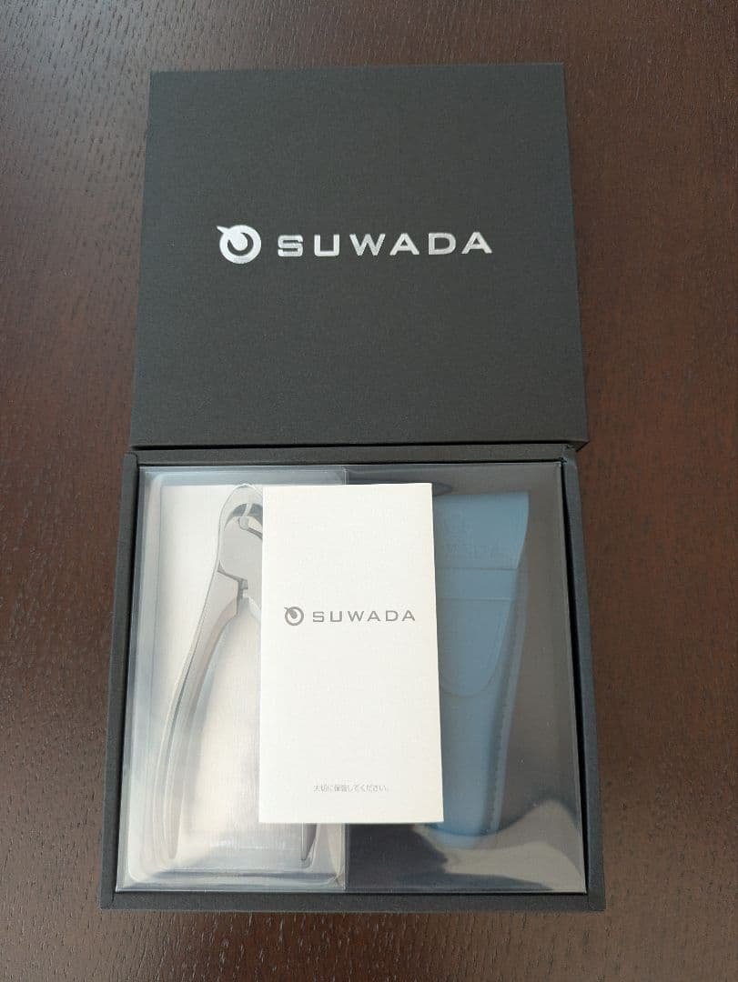 SUWADA ステンレス爪切り ケース付き
