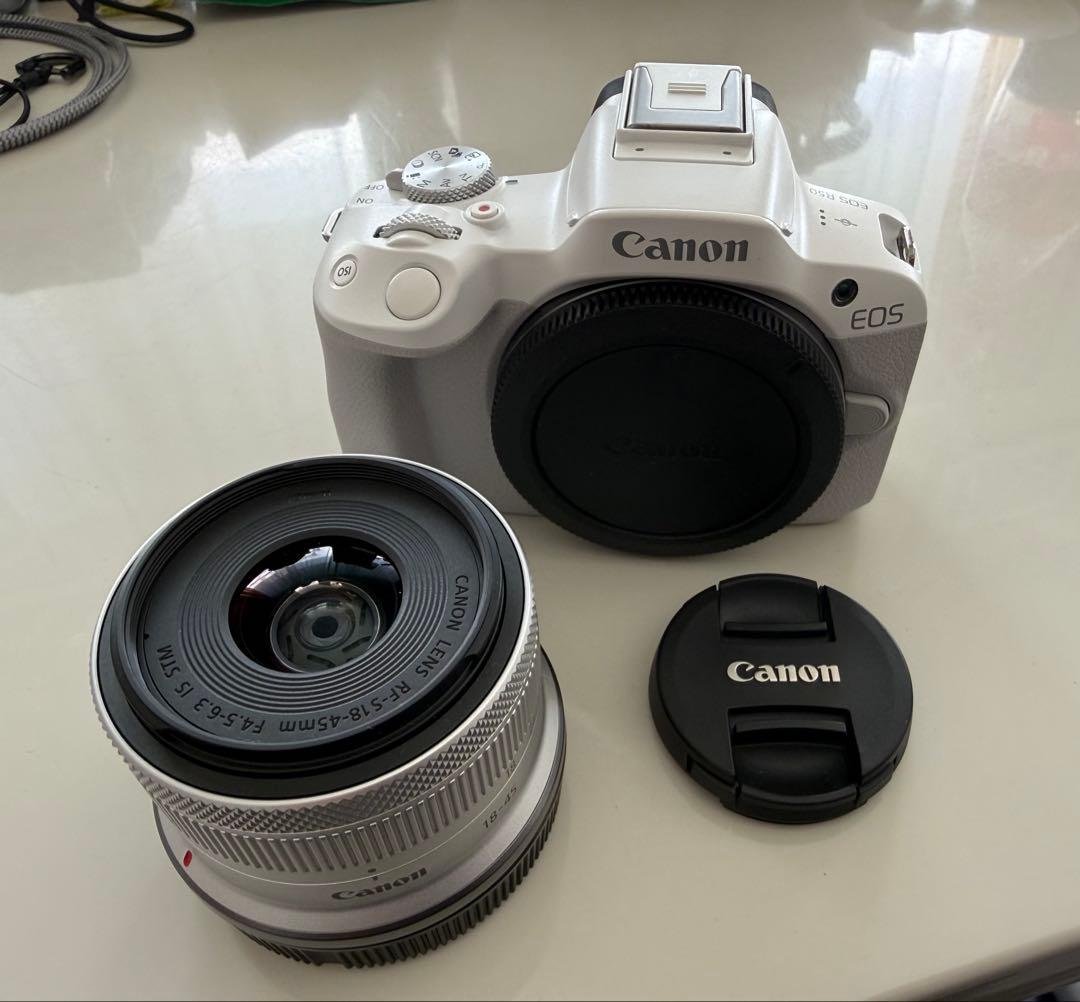 Canon EOS R50 ミラーレス一眼 ホワイト