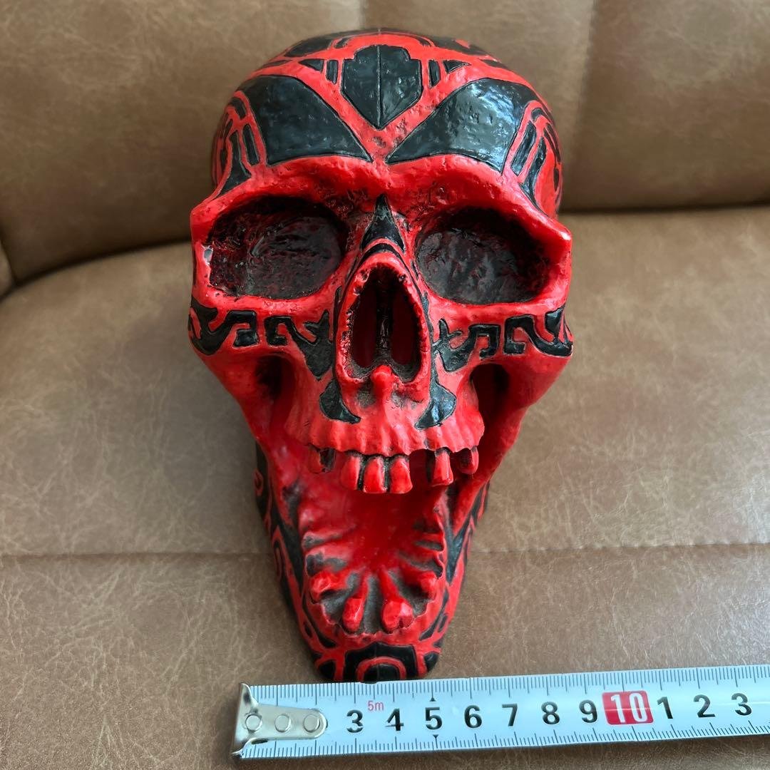 激レア！髑髏スカルタトゥーAshtray 2001年製　インテリア　珍品