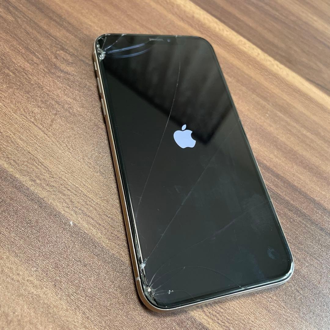 Apple iPhone X シルバー 本体のみ　256GB 割れ有りSIMなし