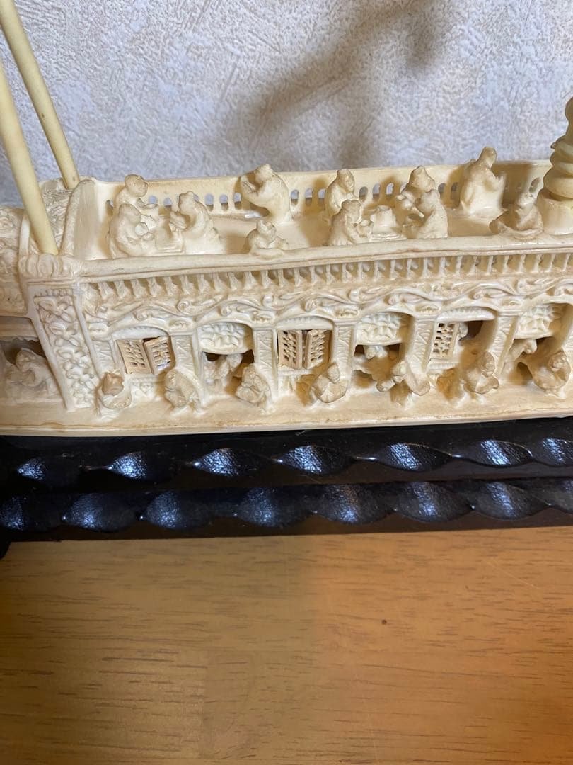 置物　宝船　中国美術　アンティーク　古美術　工芸品