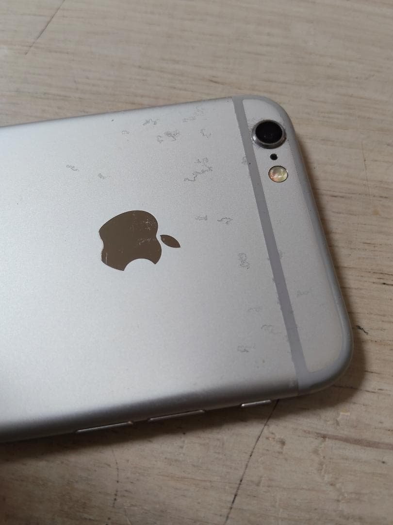 iPhone6sシルバー 128GB バッテリー77%