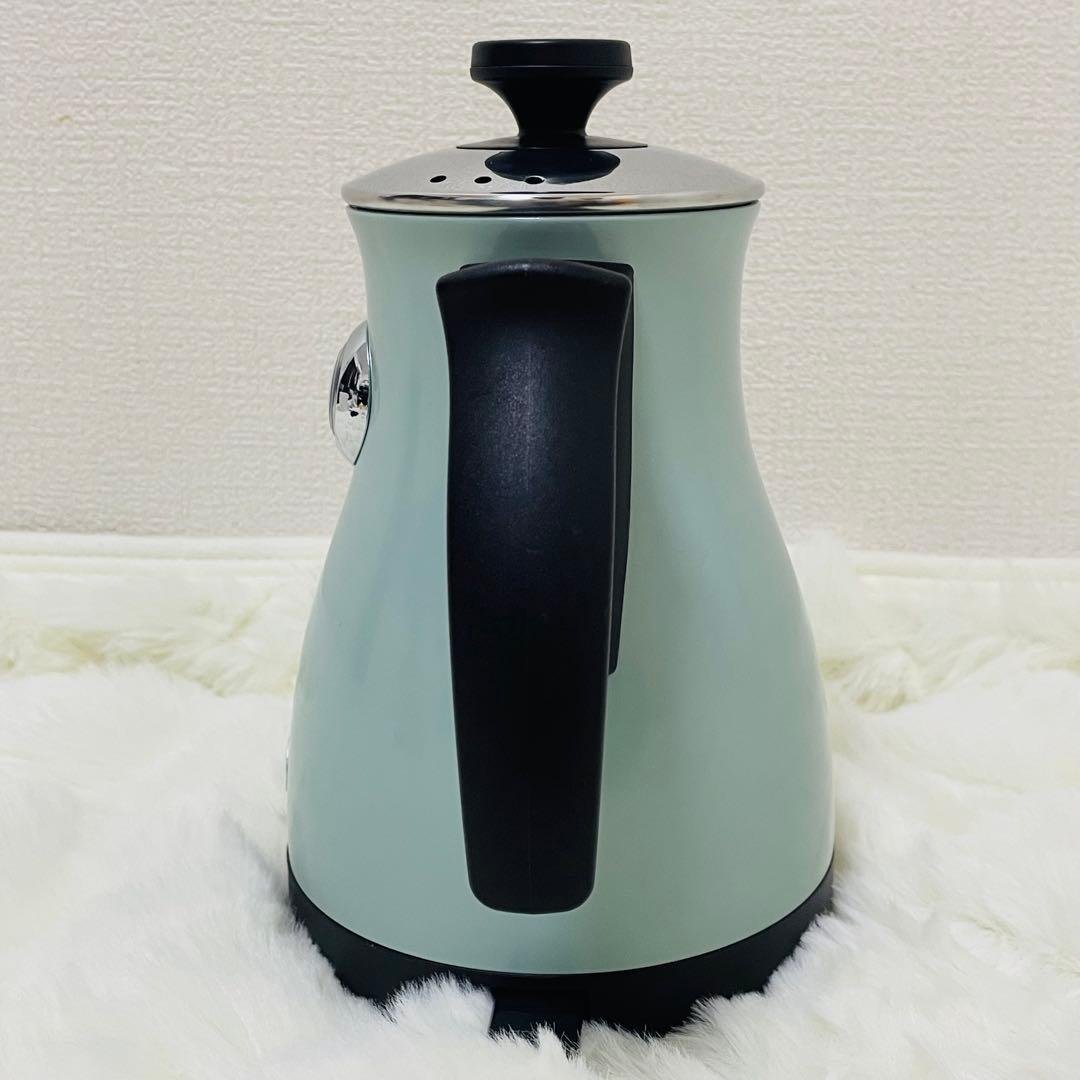 トフィー K-KT3 温度計付き電気ケトル ラドンナ おしゃれ 電気ケトル 水色