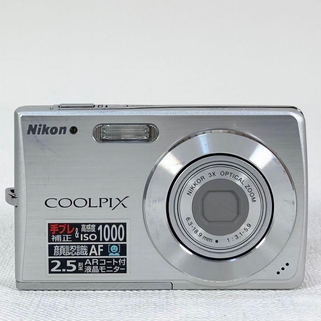 スマホ転送OK 動作OK Nikon coolpix S200 オールドコンデジ