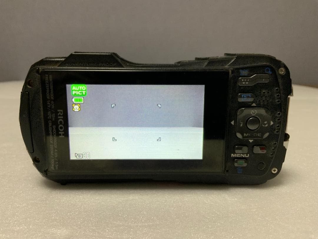 RICOH WG-30 レッド 防水カメラ