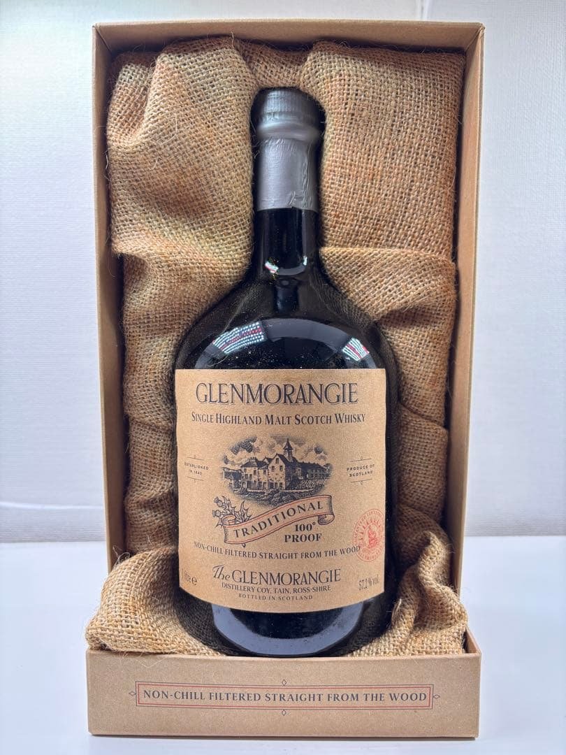 箱付きGlenmorangie グレンモーレンジ トラディショナル100pf
