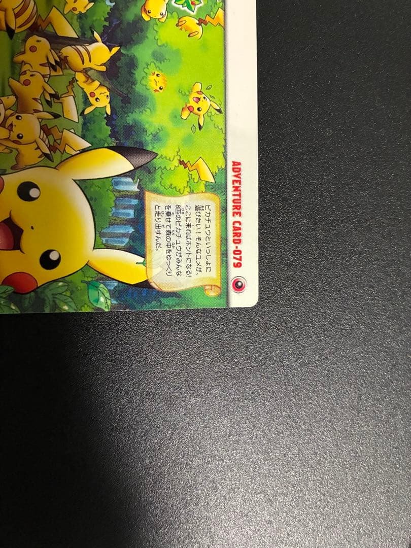 【超希少】ピカチュウの森　ポケパーク　アドベンチャーカード 079