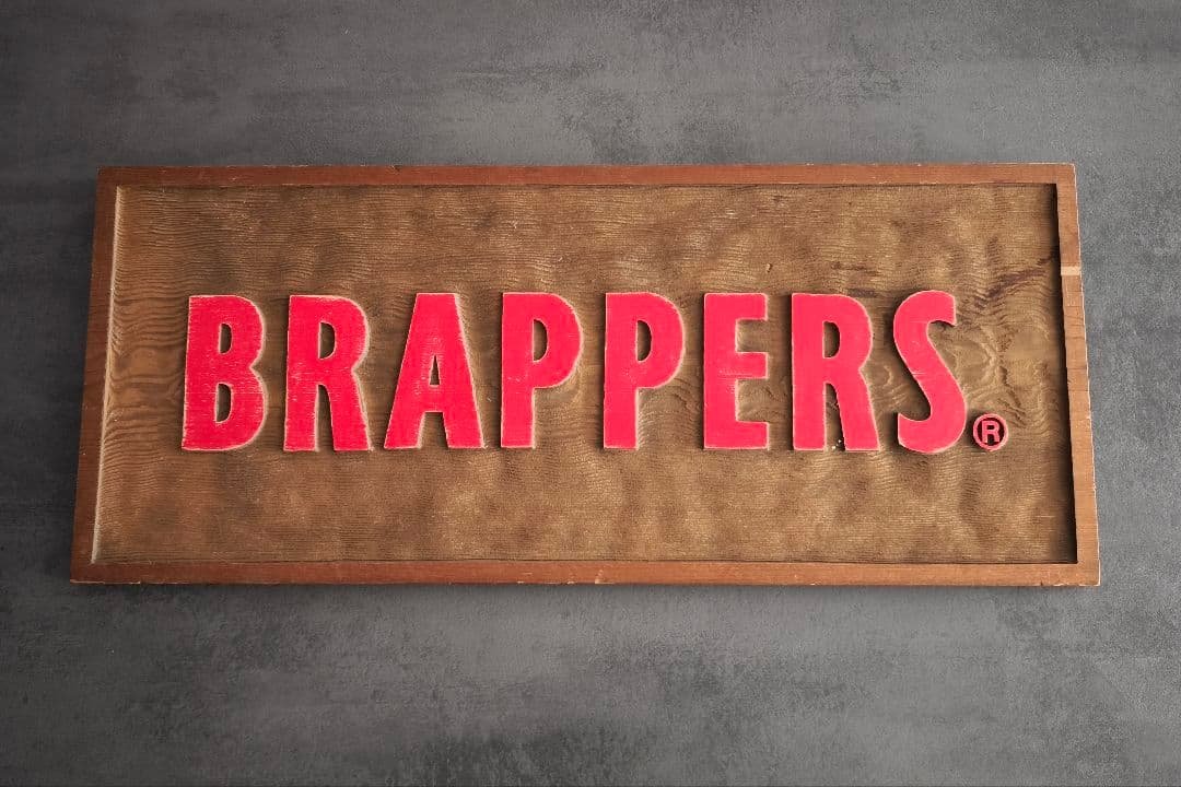 ［レア］BRAPPERS 木製看板