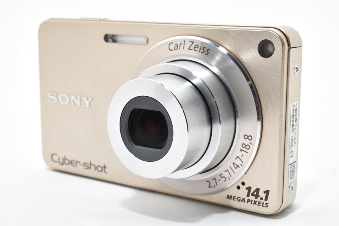《 美品 》ソニー　SONY Cyber-shot DSC-W350 ゴールド