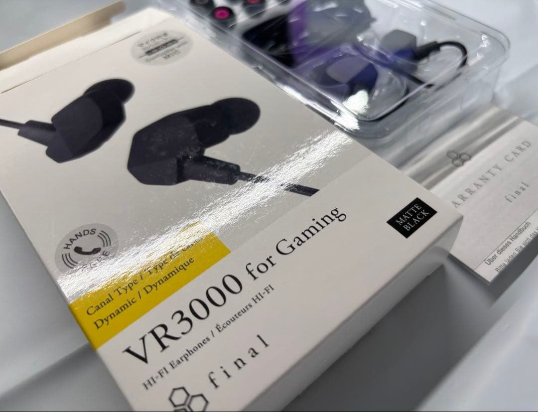 【未使用】 VR3000 for gaming / マットブラック 【本日限定】