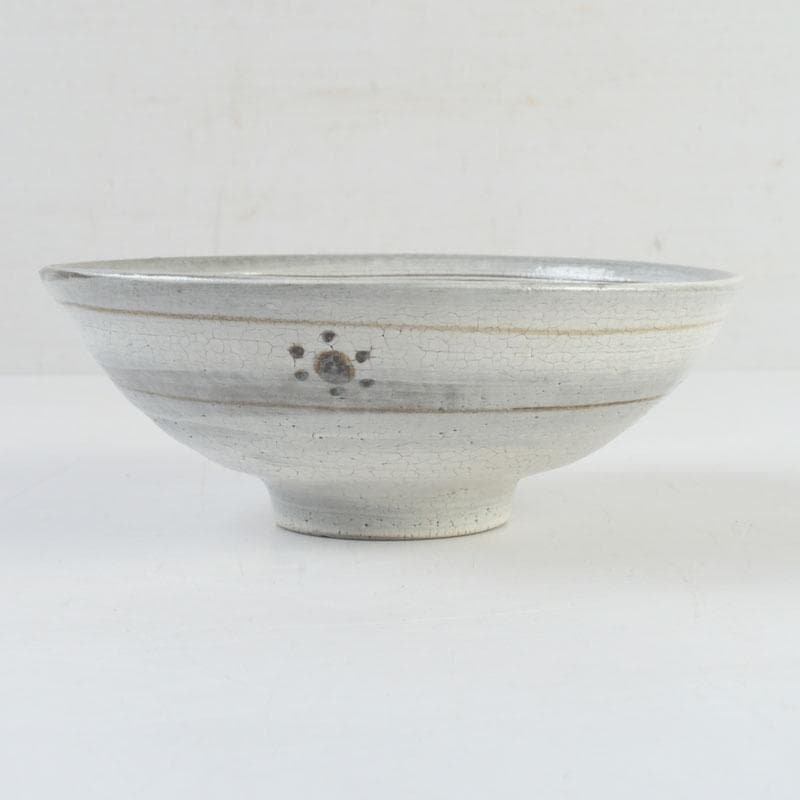 茶道具　板谷波山作　蛇之目茶碗　共箱　V　9560