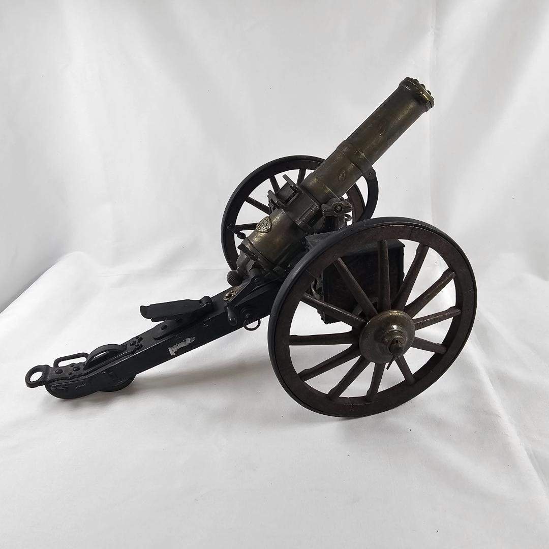 【希少】ガトリング砲 ミニチュア モデル 1883 ギミック可動 ハートフォード