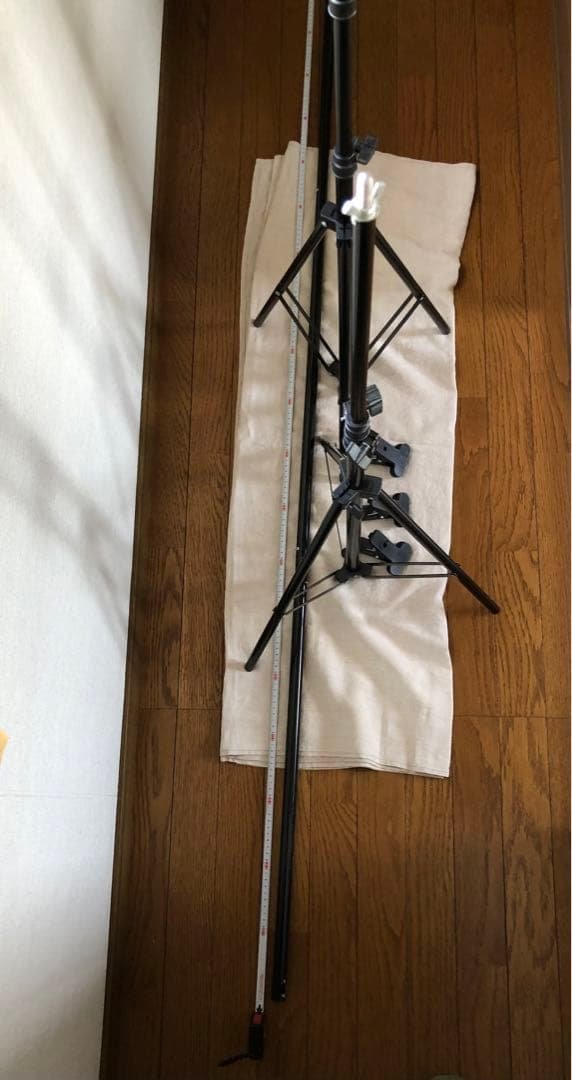 【最終お値下げ】フォトスタジオのスタンドキット 背景布なし