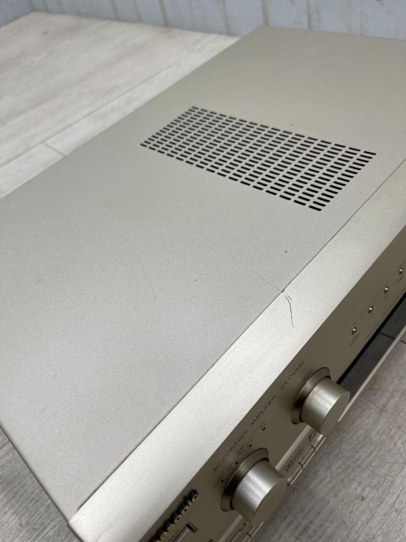 パナソニック AVコントロールアンプ SA-DX930 動作確認済 脚無し