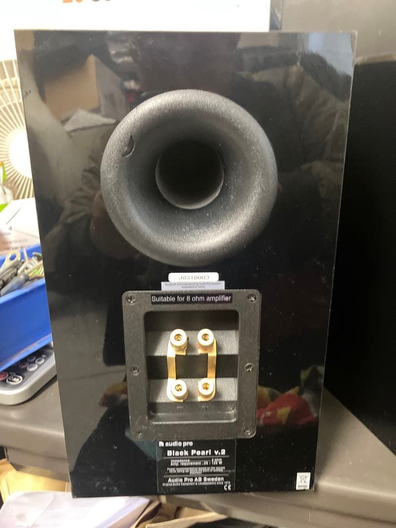 □Audio Pro ブラックパールBlack Pearl v.2スピーカー黒③