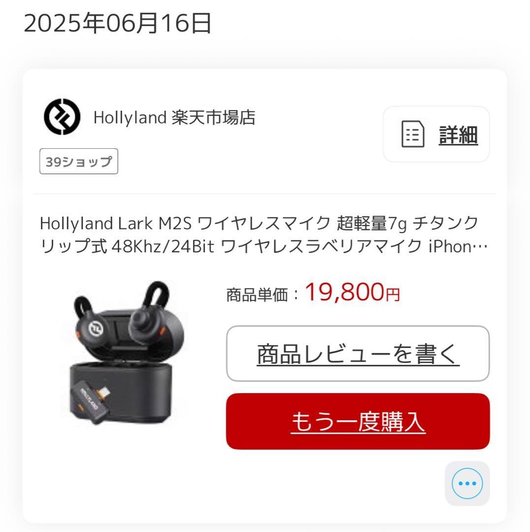 イヤホン HOLLYLAND LARK M2S