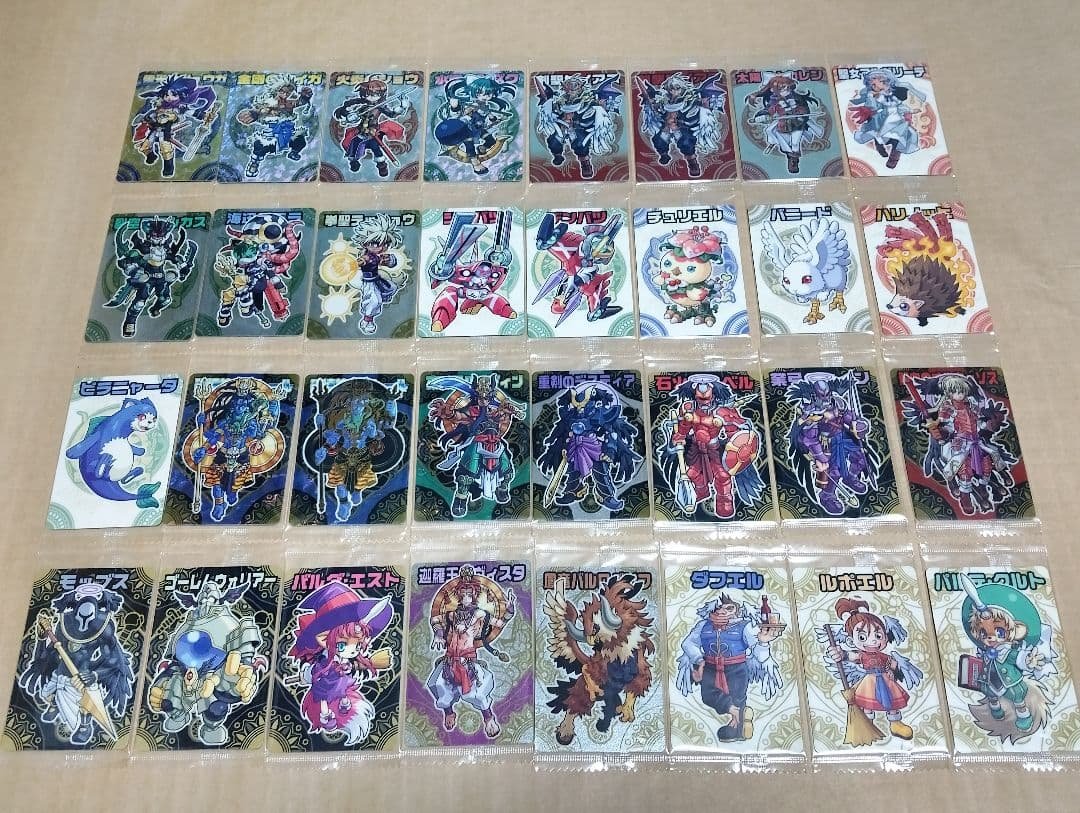 神羅万象チョコ 第三章 第1弾~第４弾 セミコンプ 123枚