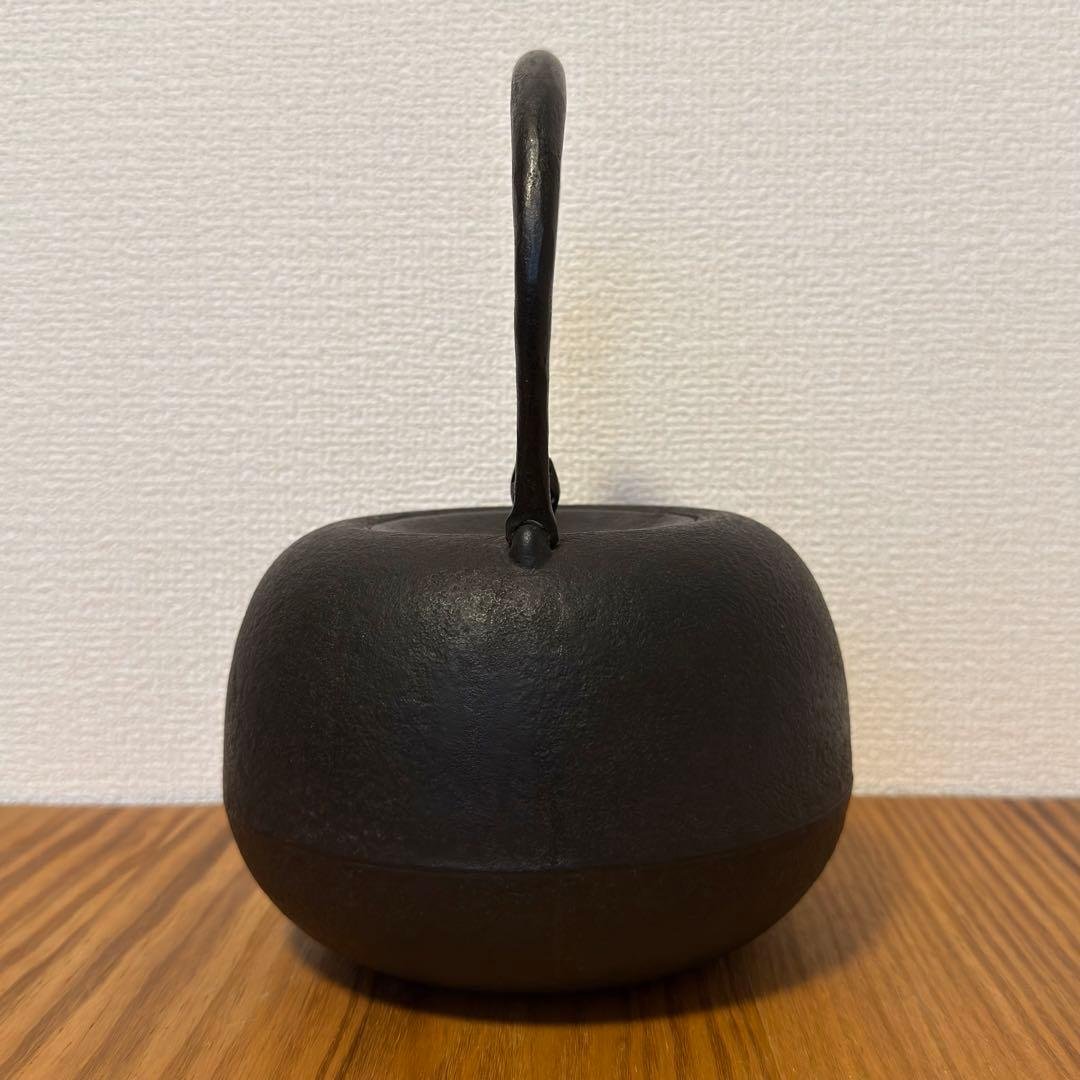 【期間限定お値下げ中】 南部鉄瓶 釜定 柚子 肌 ✴︎ 2度使用のみ ほぼ新品