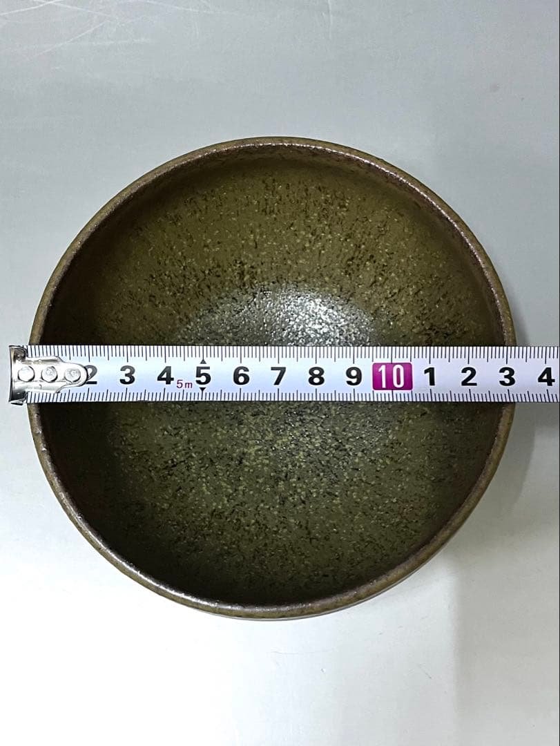 E385 会津本郷宗像窯　七代目宗像亮一　茶碗　茶器　茶道具　貴重　共箱付