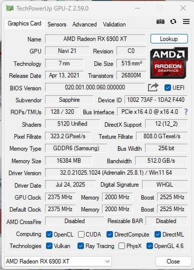 グラフィックボード・グラボ・ビデオカード Sapphire TOXIC RX6900XT Extreme Edition