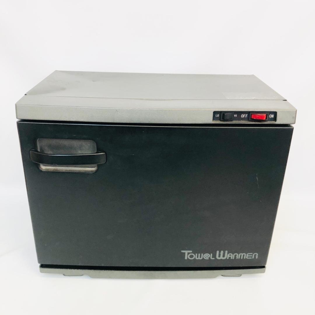 タオルウォーマー TW-20FB ブラック 前開き 20L 動作確認済「7521