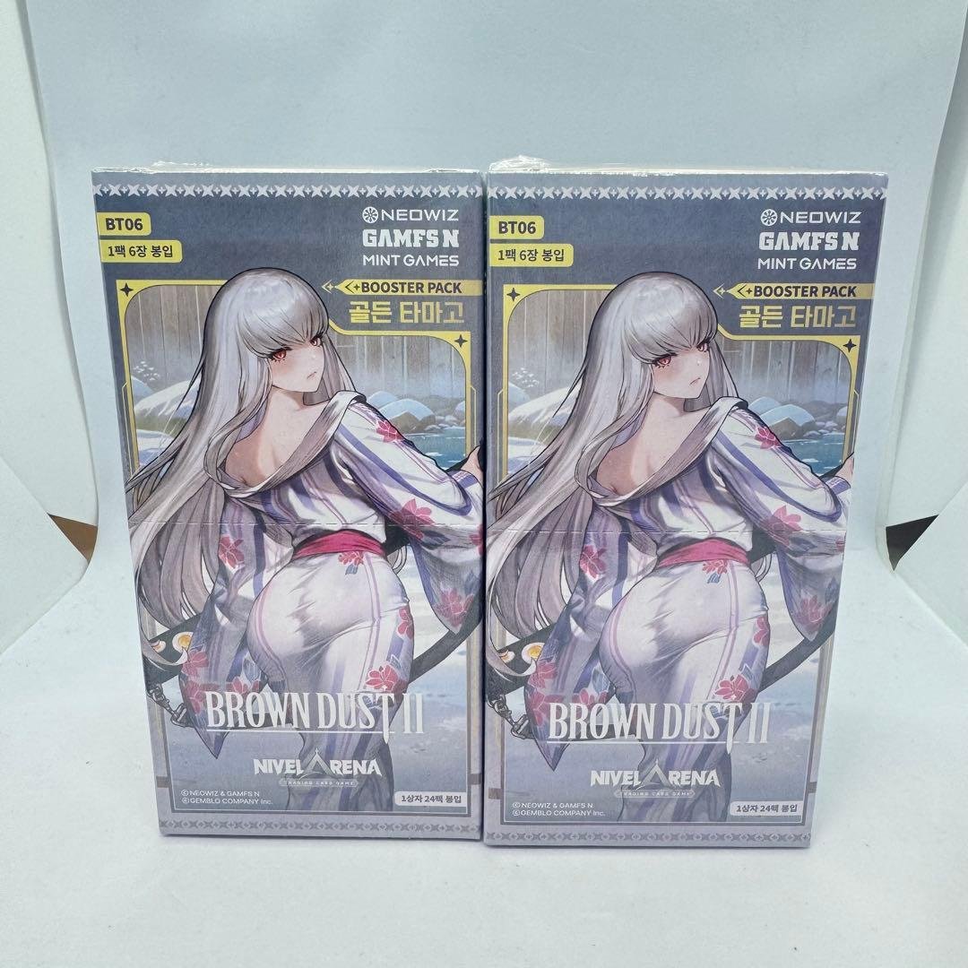 【海外限定】ブラウンダストⅡ TCG BT06 シュリンク付　2BOX